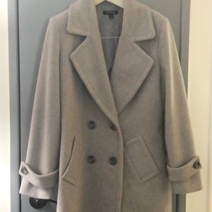 EUC Authentic Chadwicks Of Boston Wool Blend Grey Coat
